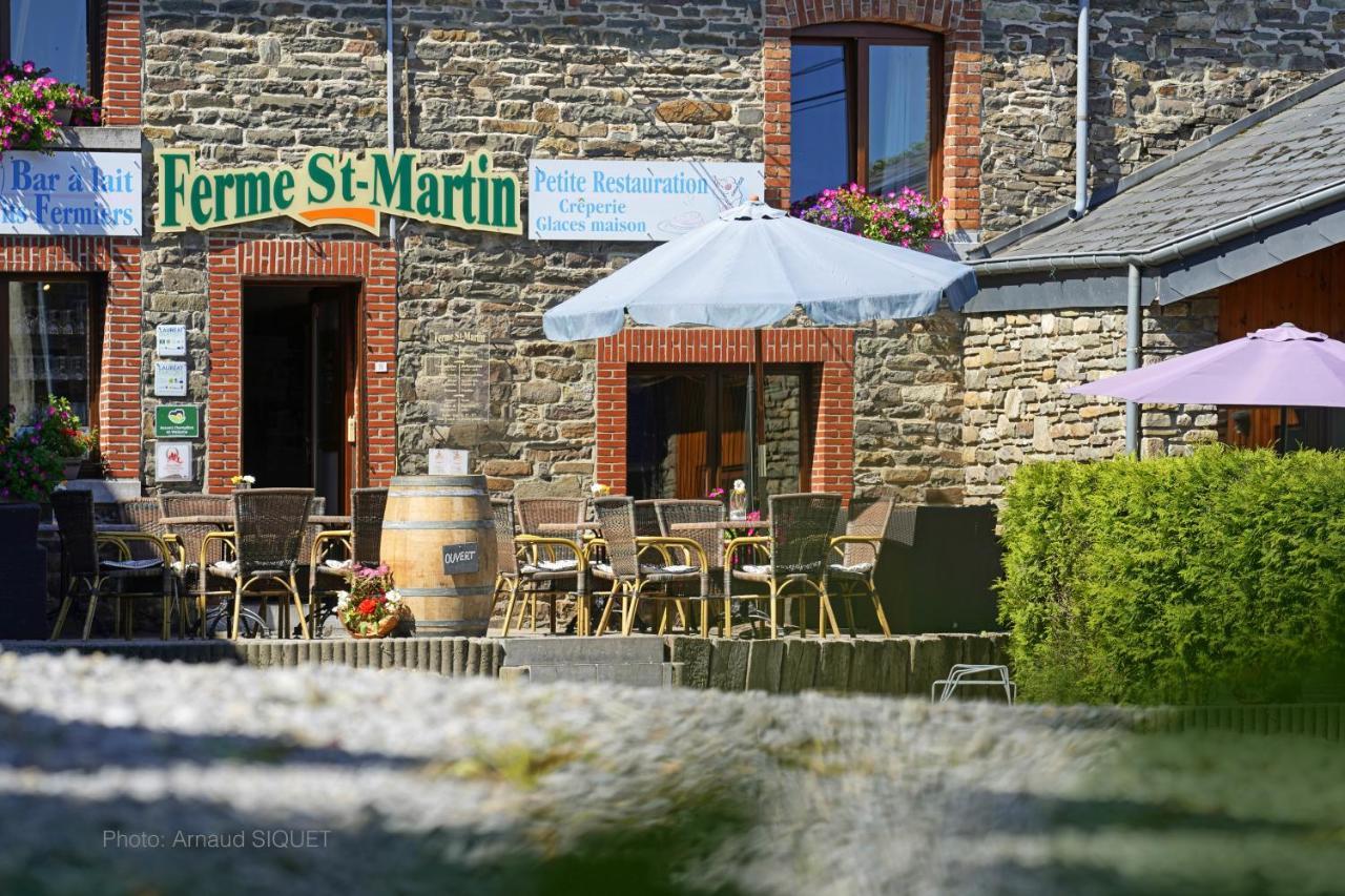 Ferme St Martin Bed & Breakfast Manhay ภายนอก รูปภาพ