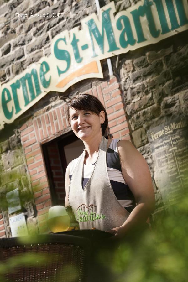 Ferme St Martin Bed & Breakfast Manhay ภายนอก รูปภาพ