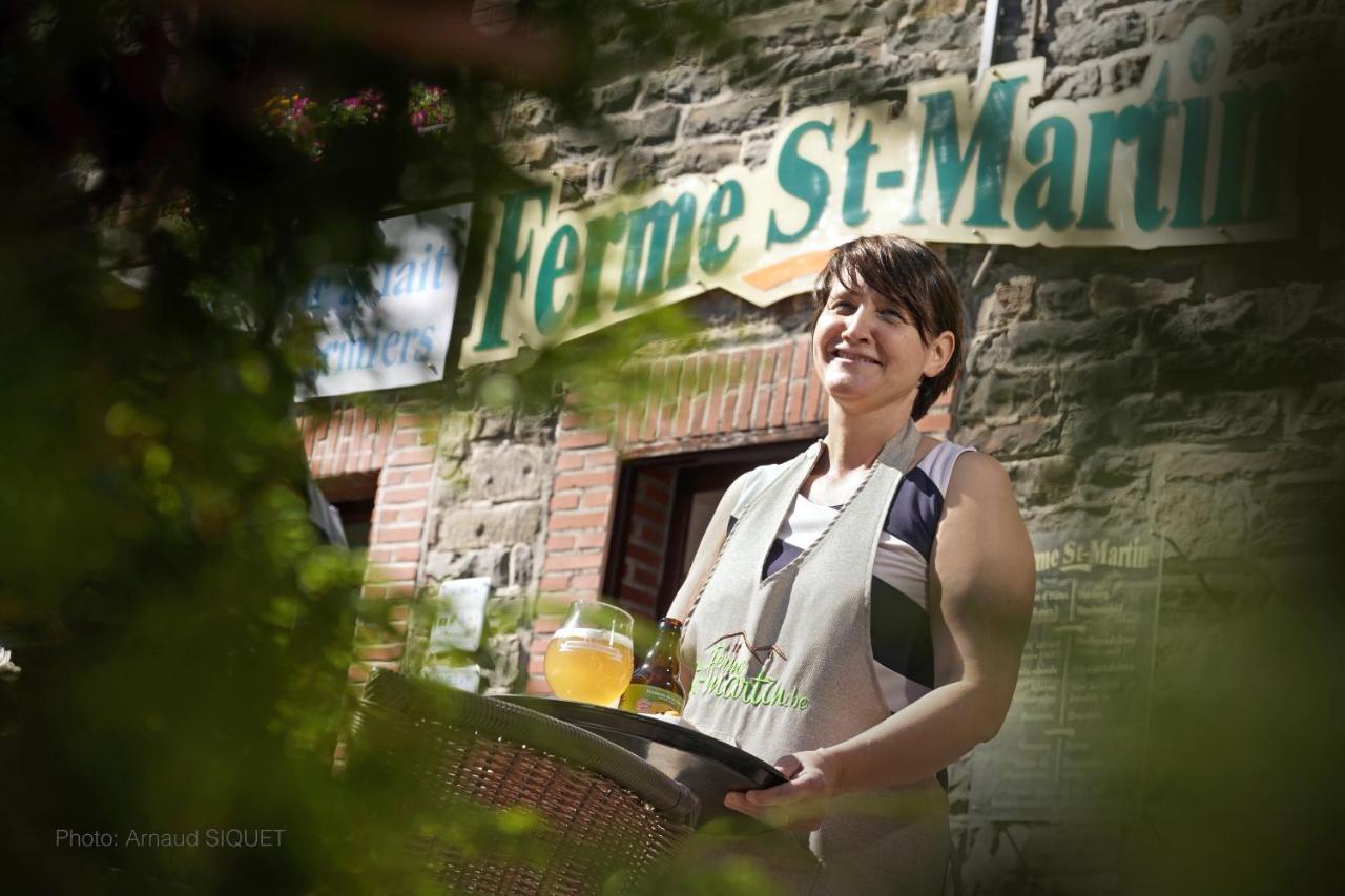 Ferme St Martin Bed & Breakfast Manhay ภายนอก รูปภาพ